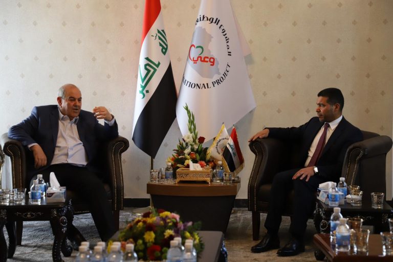 الضاري وعلاوي يبحثان تطورات الأوضاع السياسية والأمنية في العراق