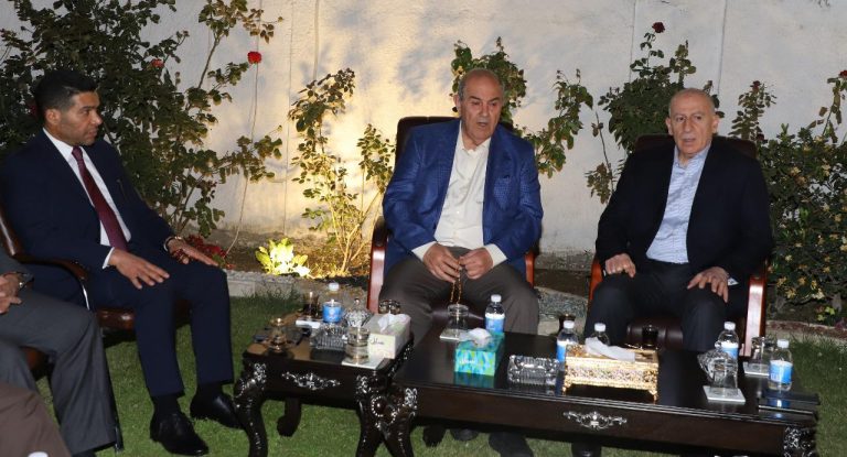 الضاري يستقبل علاوي والنجيفي ويبحث معهما دعم الخيار الوطني لانقاذ العراق وابعاده عن سياسة المحاور