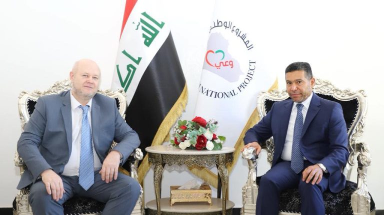 الشيخ جمال الضاري يستقبل القائم بأعمال السفارة الأوكرانية في العراق ويؤكد ضرورة تظافر الجهود لإيقاف الحرب ومعالجة تداعيتها التي طالت العالم أجمع