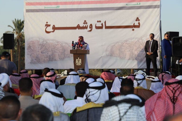 الضاري يدعو لاعمار المناطق الغربية وعقد حوار وطني شامل ويجدد موقف المشروع الوطني العراقي بأنه حالة سياسية مستقلة ليست مع الإطار ولا التيار