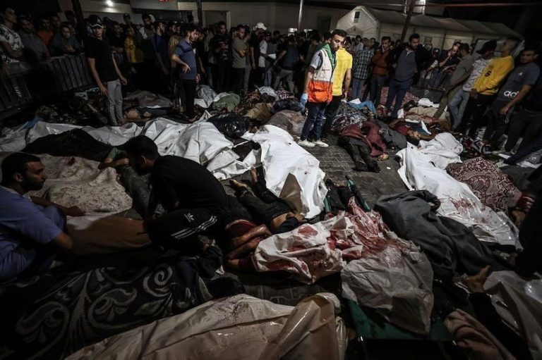 الضاري يدين استهداف مستشفى في غزة ويدعو إلى تحرك دولي لإنقاذ الأهالي