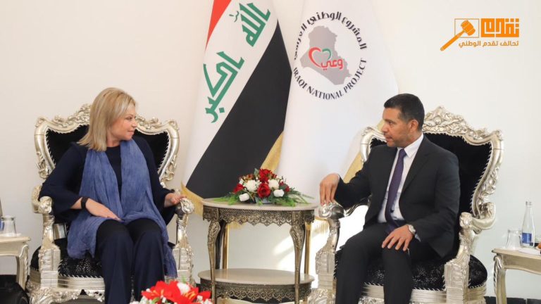 النخيب وجرف الصخر على رأس القائمة.. الضاري يتباحث عدة ملفات مهمة مع ممثلة الأمين العام للأمم المتحدة في العراق
